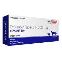 CEPHAVET 300 1X10 TABS