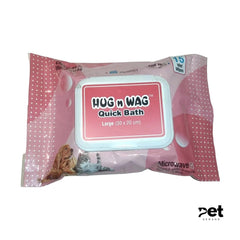 HUG N WAG QUICK BATH PET WIPES