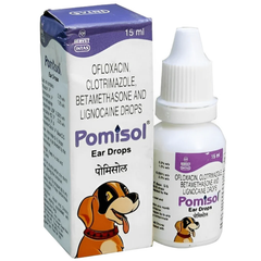POMISOL EAR DROPS 15ML NS