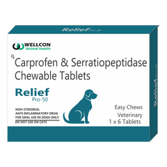 RELIEF PRO 50MG TAB 1*6