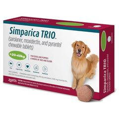 SIMPARICA TRIO 20-40KG