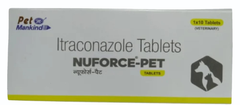 NUFORCE PET 100MG TAB