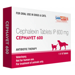 CEPHAVET 600 1X10 TAB