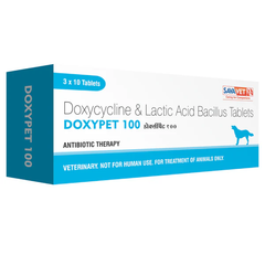 DOXYPET 100 MG 1X10 TABS