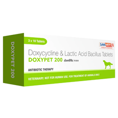 DOXYPET 200 MG 1X10 TABS