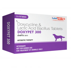 DOXYPET 300 MG 1X10 TAB