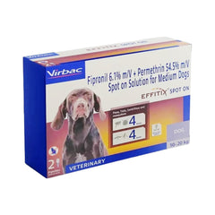 EFFITIX SPOT ON MEDIUM DOG (NEW HSN)