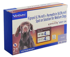 EFFITIX SPOT ON MEDIUM DOG 2'S