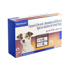 EFFITIX SPOT ON SMALL DOG 2'S