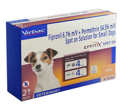 EFFITIX SPOT ON SMALL DOG 2'S