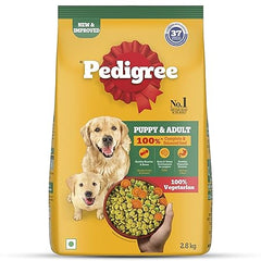 PED ADULT & PUPPY 3KG/2.8KG VEG 100&